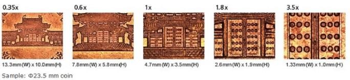 nikon metrology vision systems 23.5 coin sample iNEXIV VMA 6555